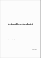 II Libro blanco del software libre - 200510