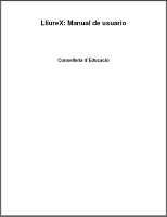 LliureX - Manual de usuario 07.11 - 200712