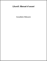 LliureX - Manual de usuario 07.11 - 200712