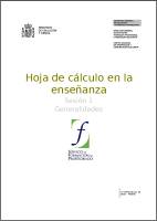 Curso Hoja de cálculo en la enseñanza - 200710