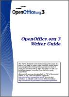 OpenOffice.org 3.0 Writer guide - 200812