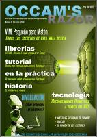 Revista Occam's Razor nº 1ª época nº 3 - 2008-01