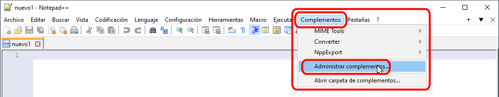 Notepad++ HEX-Editor