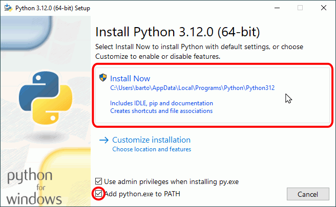 Instalación de Python