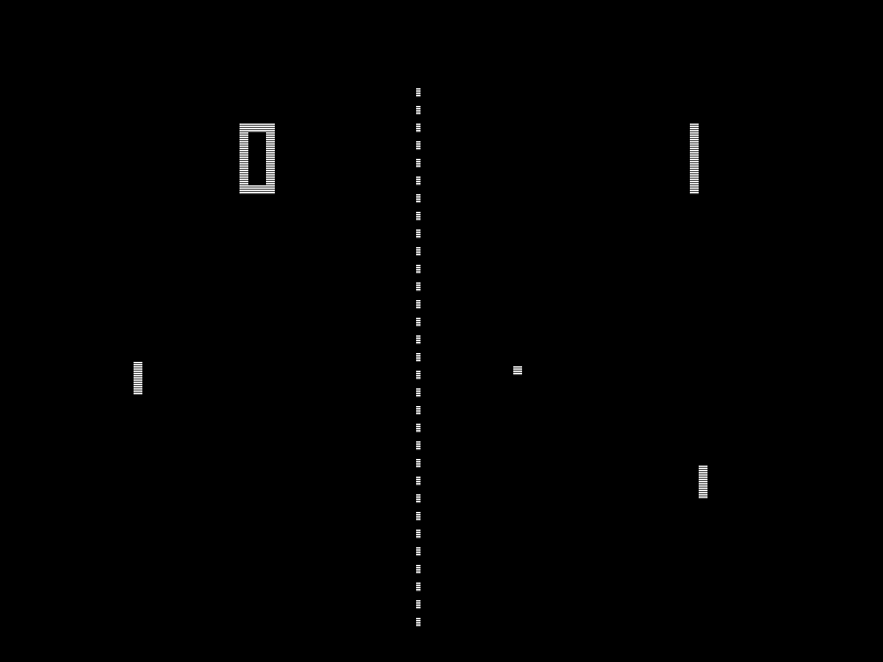 Pong, el videojuego