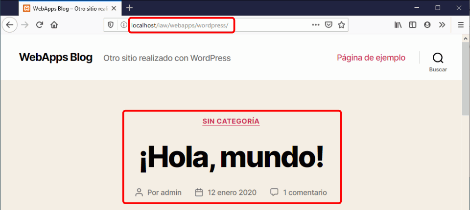 WordPress. Alias