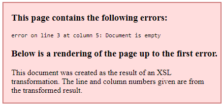 Ejemplo Documento xml en Google Chrome