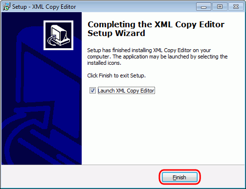 Instalación de XML Copy Editor - 8